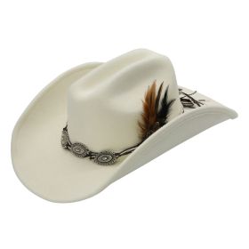 Feid Ultra Felt Concho Band Feather Western Drifter Hat