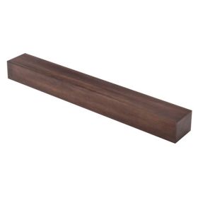 60" Fireplace Mantel, made of Solid Pine, Wall-Mounted Floating Shelf,Brown