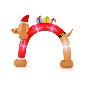 8-foot inflatable Christmas arch decoration