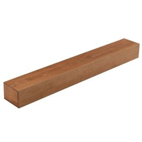 60" Fireplace Mantel, made of Solid Pine, Wall-Mounted Floating Shelf,Natural