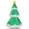 6.9 FT Lighted Christmas Inflatable Decoration, Inflatable Christmas Tree