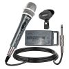 5 CORE Professional Dynamic Vocal Microphone Neodymium Cardioid Unidirectional Handheld Mic for Singing Karaoke Steel Mesh Grille Metal Body With ON O