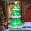 6.9 FT Lighted Christmas Inflatable Decoration, Inflatable Christmas Tree