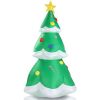 6.9 FT Lighted Christmas Inflatable Decoration, Inflatable Christmas Tree