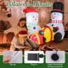 5 Feet Snowman Christmas Inflatables with Gift Boxes