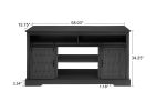 Fireplace TV Stand for TVs up to 65", Entertainment Center with 23" Electric Fireplace