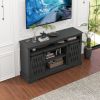 Fireplace TV Stand for TVs up to 65", Entertainment Center with 23" Electric Fireplace