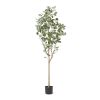 71 Inch Artificial Eucalyptus Tree for Home Decor