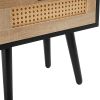 Single draw nightstand - Black