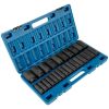 VEVOR Impact Socket Set 1/2 Inches 26 Piece Impact Sockets, Deep Socket, 6-Point Sockets, Rugged Construction, Cr-V