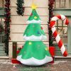 6.9 FT Lighted Christmas Inflatable Decoration, Inflatable Christmas Tree