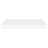 Floating Wall Shelf White 23.6"x9.3"x1.5" MDF