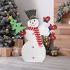 Lighted Snowman Christmas Yard Decorations