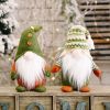 Christmas Elf Figure Without Face; Green Style Decoration Christmas Decorations