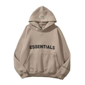 Essentials Hoodie men&#39;s and women&#39;s Sweatshirt reflective letter printed fleece super Dalian Hoodie fashion hip hop Street sweat (Color: 1, size: XXXL)