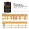 Heat Jacket Vest 3 Heating Gear Adjustable USB Heated Vest Warm Heat Coat Vest w/ 5 Heating Pads For Men Women Winter Outdoor Activity