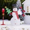 Lighted Snowman Christmas Yard Decorations