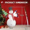 Lighted Snowman Christmas Yard Decorations